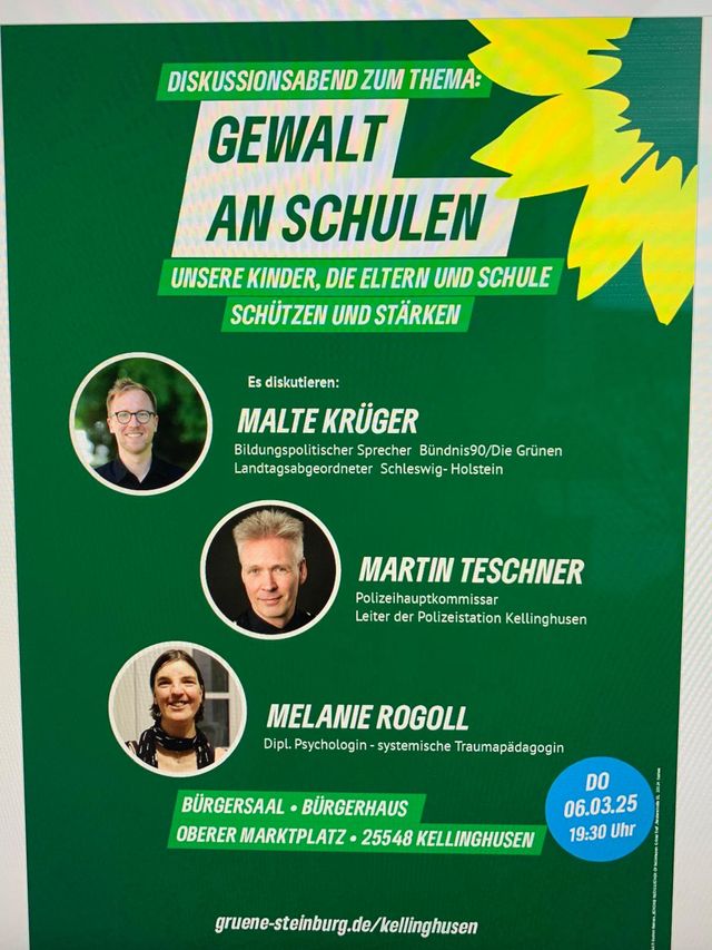 Öffentliche Diskussionsveranstaltung zur Kinder- und Jugendgewalt an Schulen